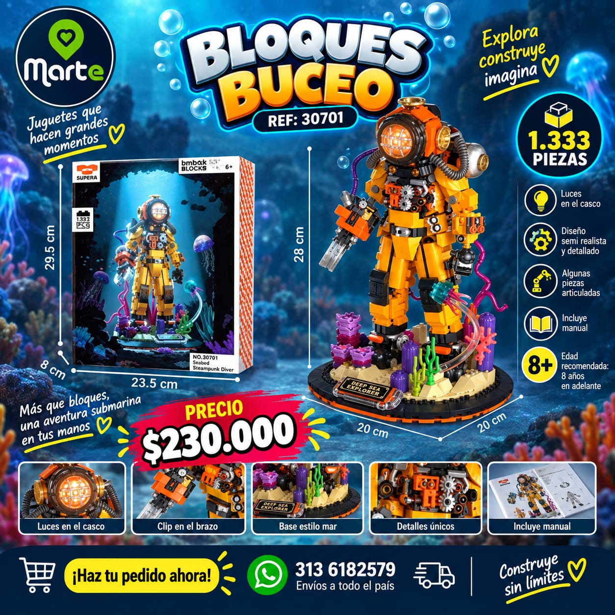Bloques buceo