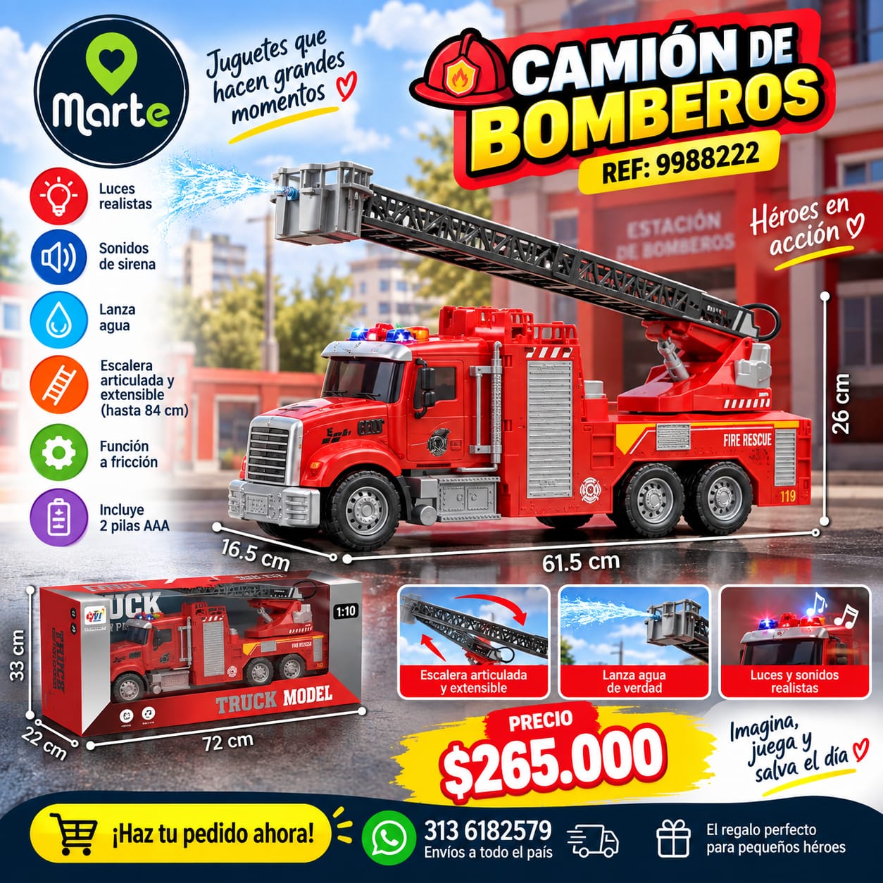 Camión de bomberos