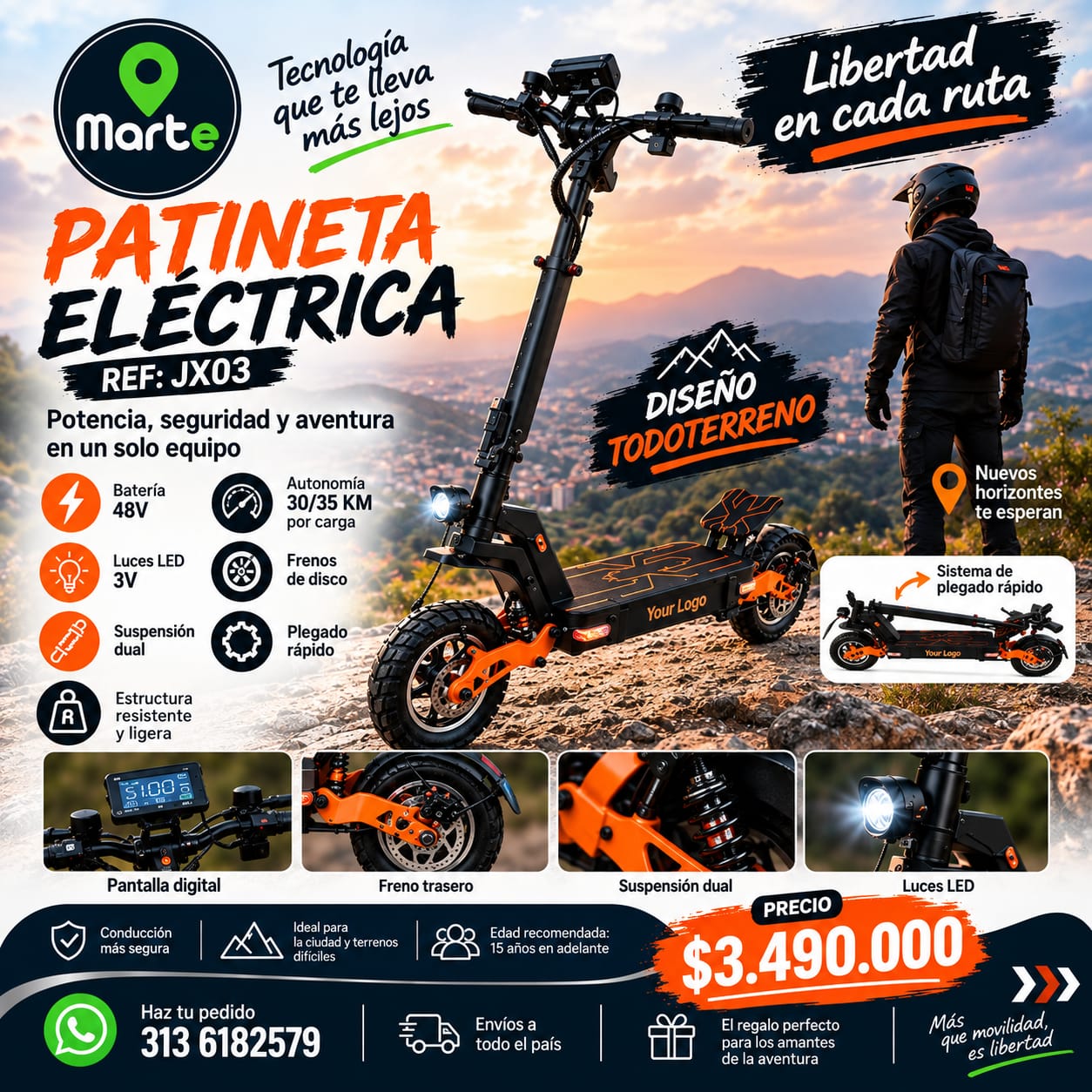 Patineta electrica