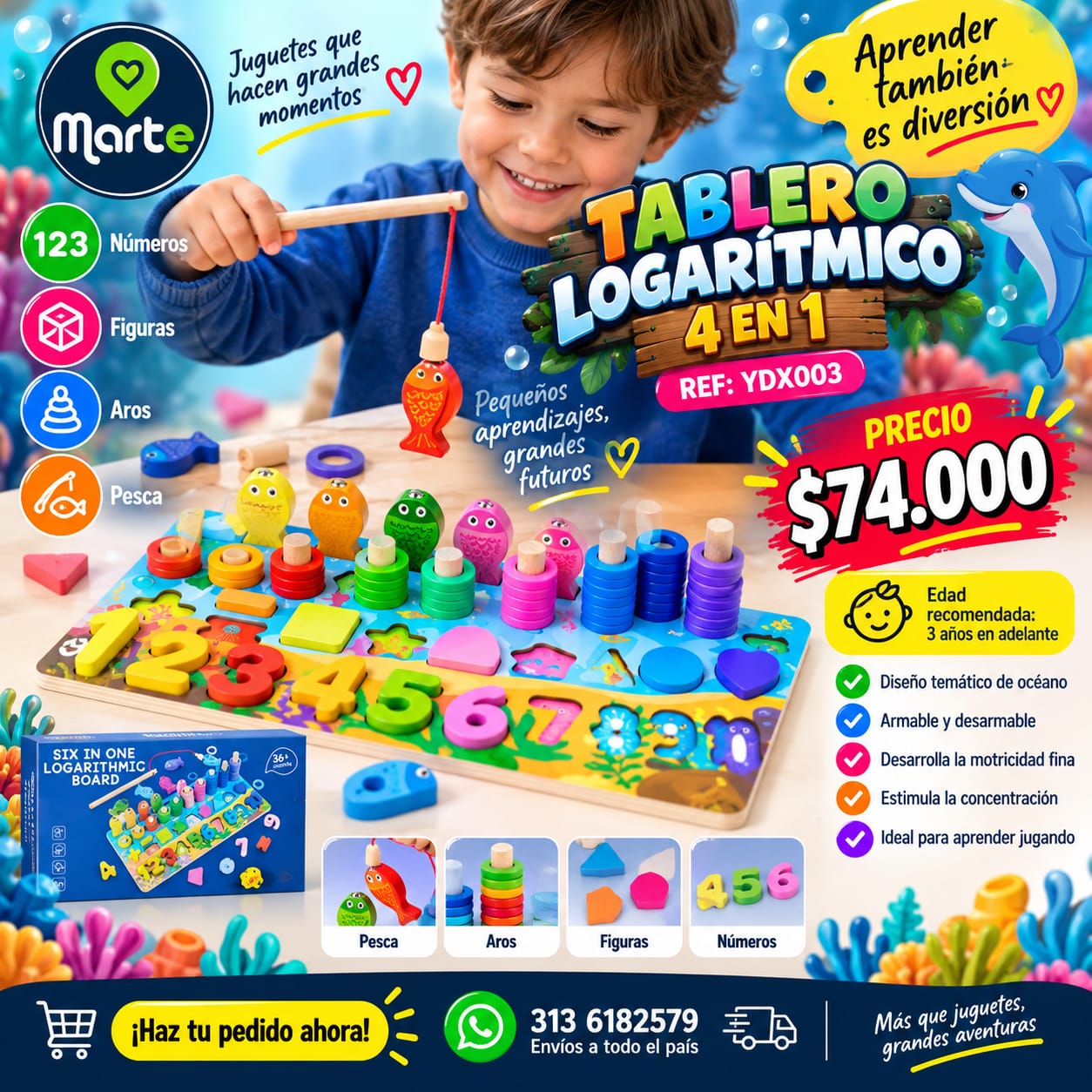 Tablero logarítmico